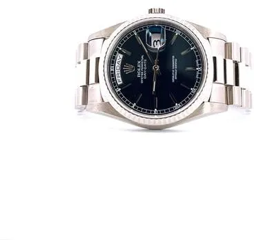 Rolex Day-Date 36 18239 36mm White gold Blue