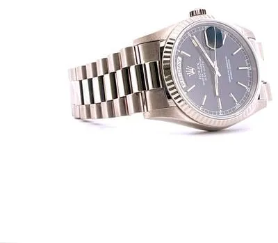 Rolex Day-Date 36 18239 36mm White gold Blue 13