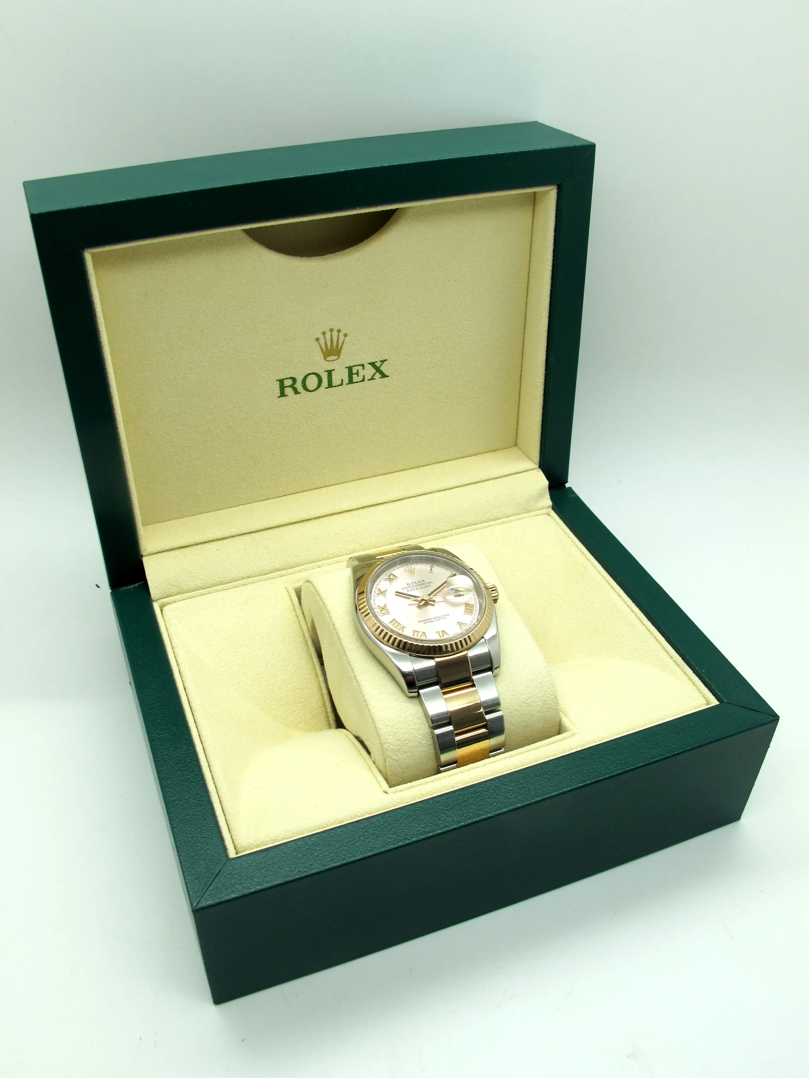 Rolex Datejust 36 116231 Rose gold and Stainless steel Orange 10