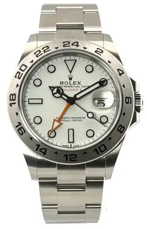 Rolex Explorer II 226570 42mm Stainless steel White