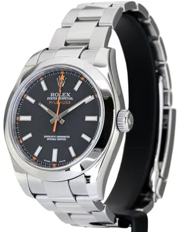 Rolex Milgauss 116400 40mm Stainless steel Black 3