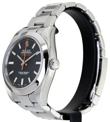 Rolex Milgauss 116400 40mm Stainless steel Black 4