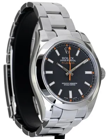 Rolex Milgauss 116400 40mm Stainless steel Black 10