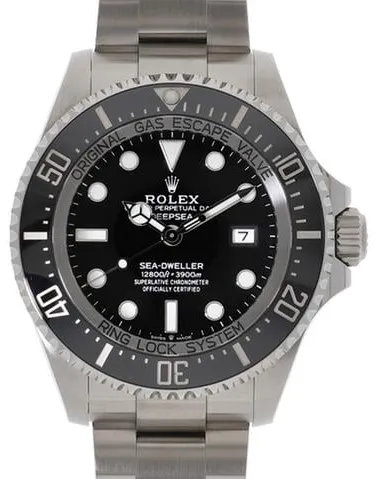 Rolex Sea-Dweller Deepsea 126660 44mm Stainless steel Black