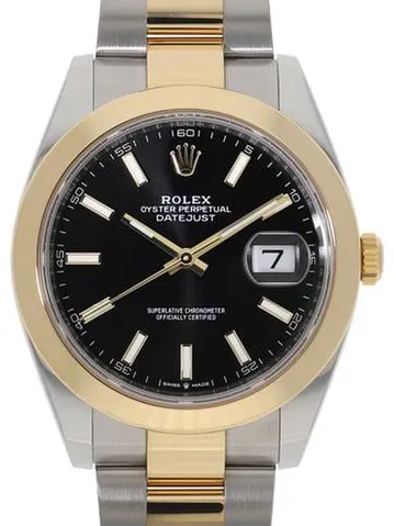 Rolex Datejust 41 126303 41mm  YG Black