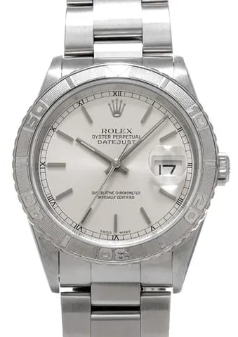 Rolex Datejust Turn-O-Graph 16264 36mm Stainless steel Silver