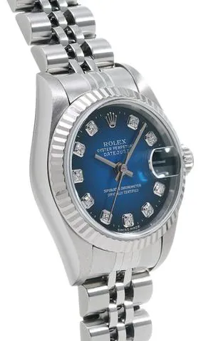 Rolex Datejust 69174G 26mm Stainless steel Blue 1