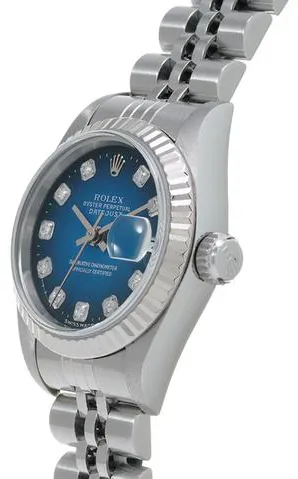 Rolex Datejust 69174G 26mm Stainless steel Blue 2