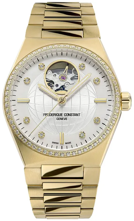 Frédérique Constant Highlife FC-310MPWD2NHD5B 34mm Yellow gold and Black DLC Silver