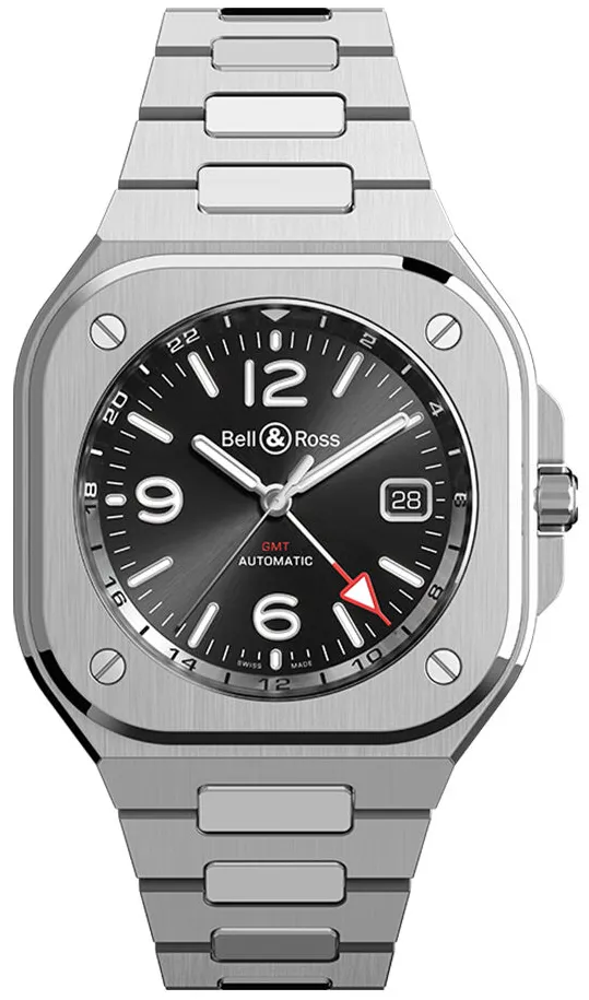 Bell & Ross Urban BR05G-BL-ST/SST Stainless steel Black