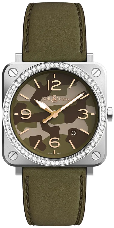 Bell & Ross BR S BRS-CK-ST-LGD/SCA 39mm Stainless steel Other