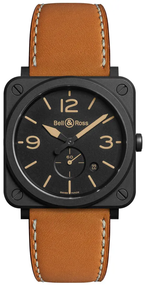 Bell & Ross Instruments BRS-HERI-CEM 39mm Ceramic Black