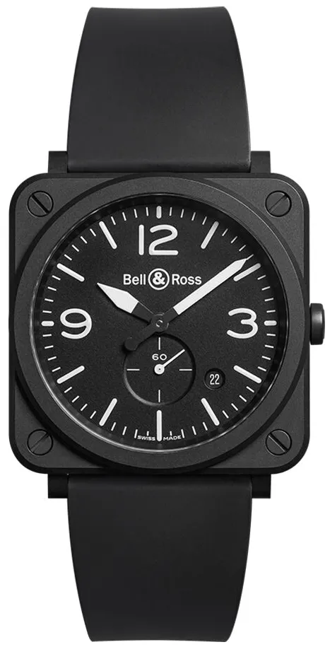 Bell & Ross Instruments BRS-BL-CEM Ceramic and Black DLC Black