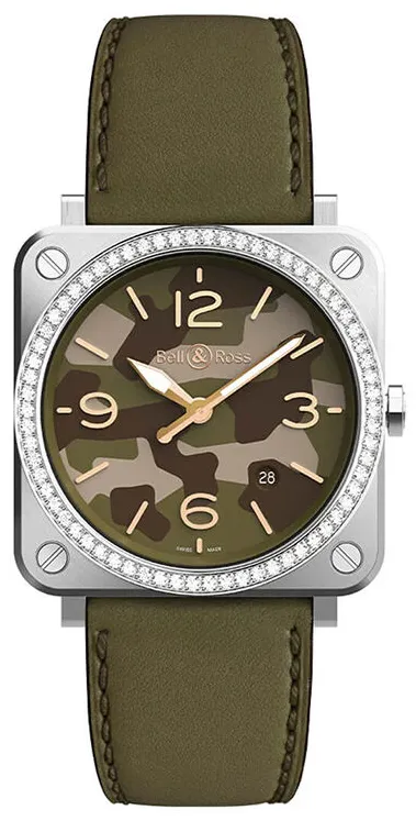 Bell & Ross BR S BRS-CK-ST/SCA Stainless steel Green