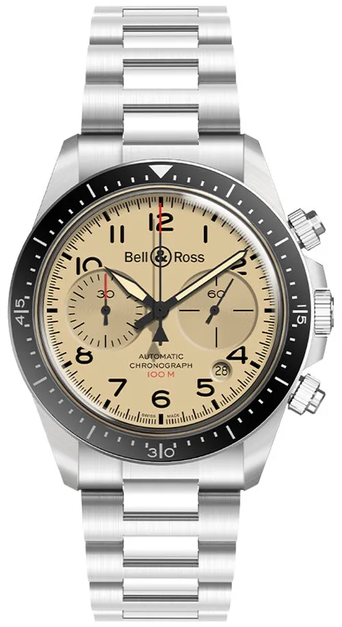 Bell & Ross Vintage BRV294-BEI-ST/SST 41mm Stainless steel Beige