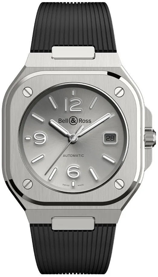 Bell & Ross Instruments BR05A-GR-ST/SRB Stainless steel Silver