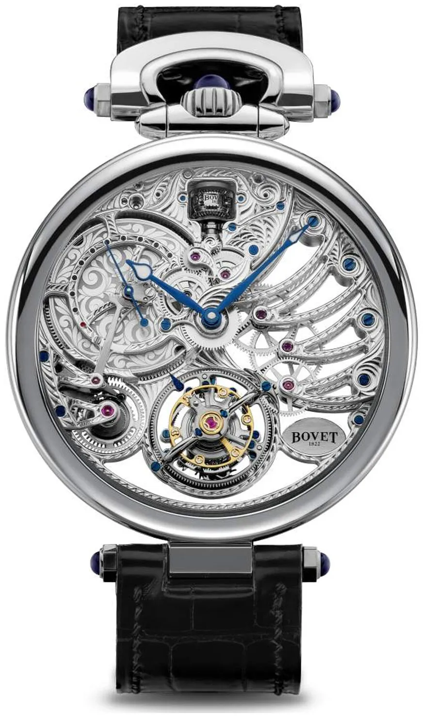 Bovet Fleurier T10SQ002 44mm White gold Silver