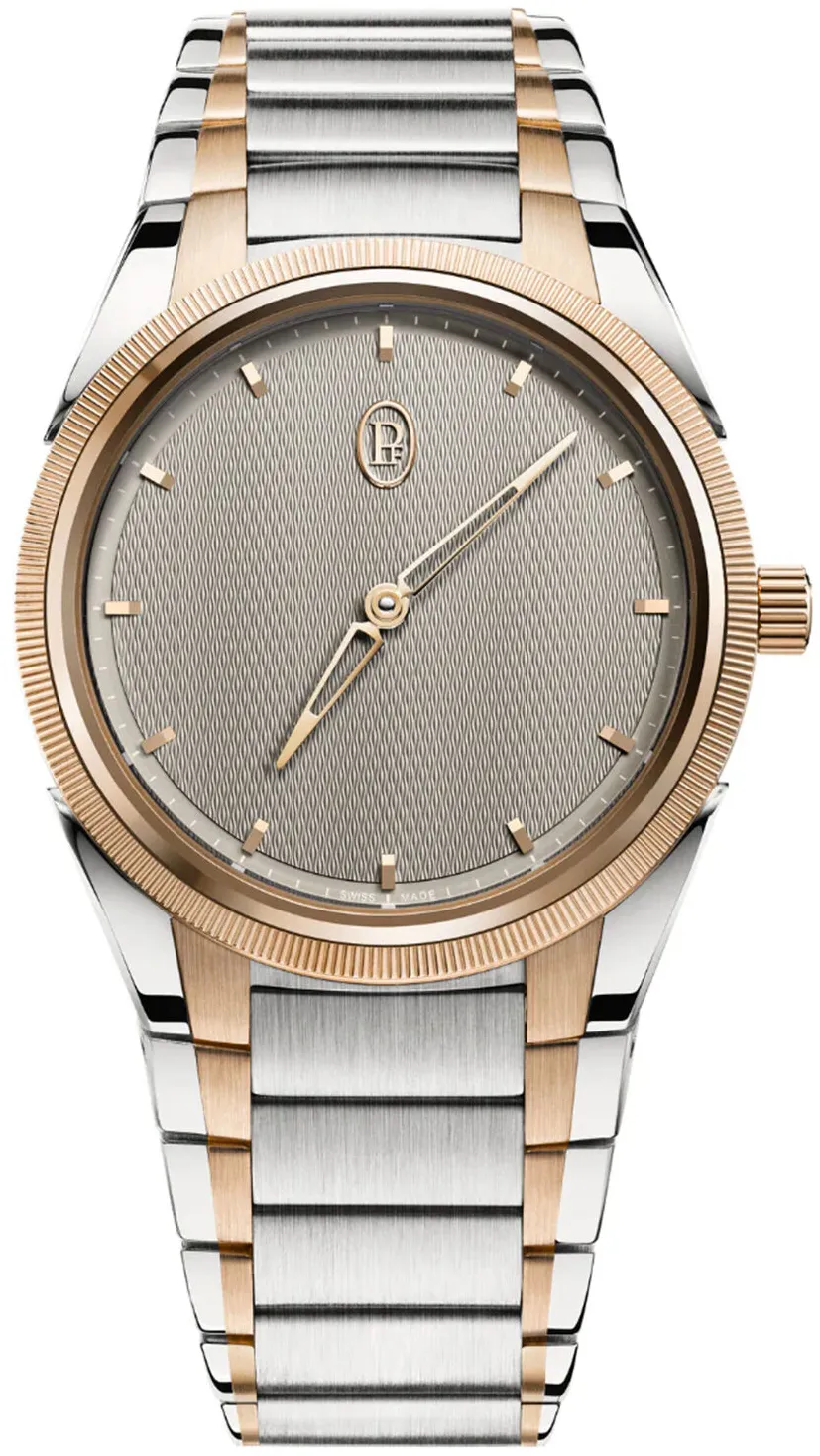 Parmigiani Fleurier Tonda PF Automatic PFC804-1020003-100182 36mm Rose gold and Stainless steel Silver 3