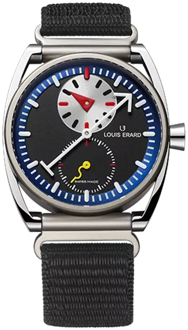 Louis Erard Le Régulateur 85358TT15.BTT82 42mm Titanium Black