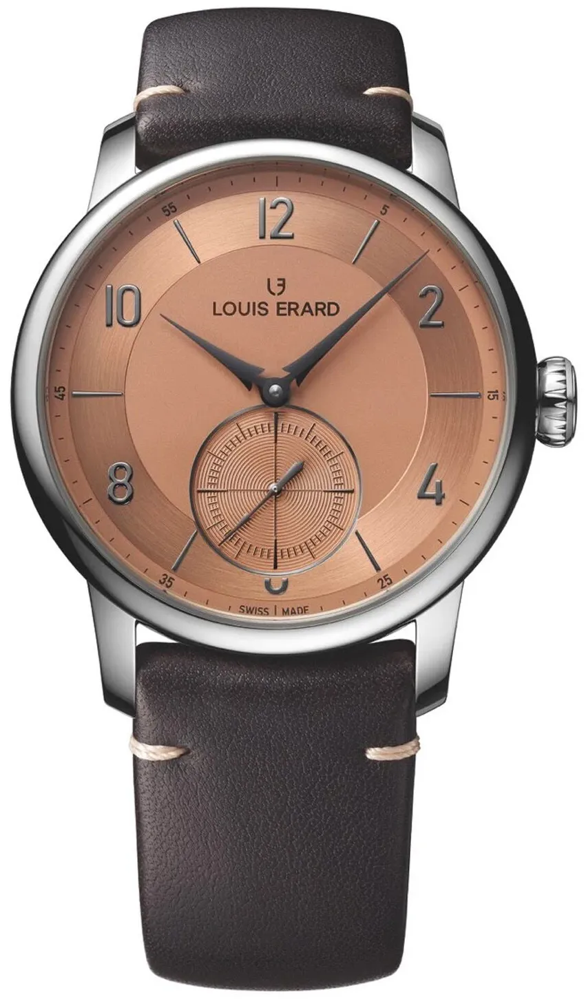 Louis Erard Excellence 34237AA07.BVA25 Stainless steel Beige