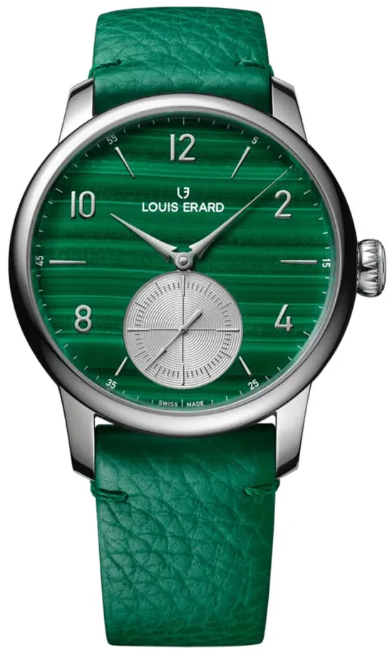 Louis Erard Excellence 34238AA39.BVA136 39mm Stainless steel Green