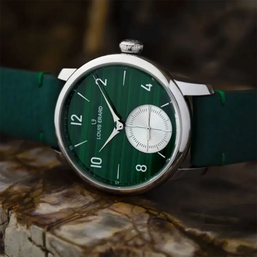 Louis Erard Excellence 34238AA39.BVA136 39mm Stainless steel Green 1