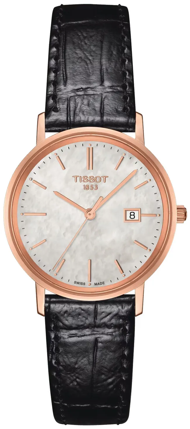 Tissot T-Gold T922.210.76.111.00 29mm Rose gold White Mother of Pearl