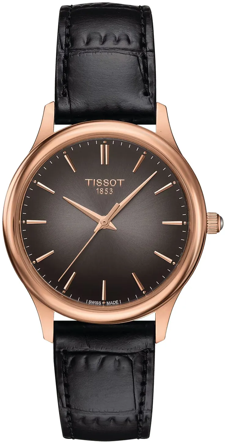 Tissot T-Gold T926.210.76.061.00 32mm Rose gold Gray