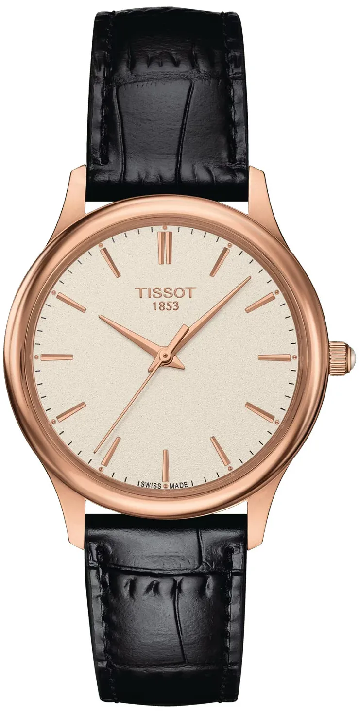 Tissot T-Gold T926.210.76.261.01 32mm Rose gold Silver