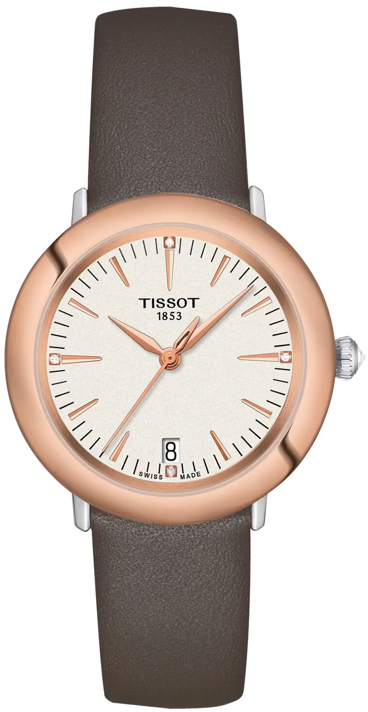 Tissot T-Gold T929.210.46.266.00 33mm Stainless steel White