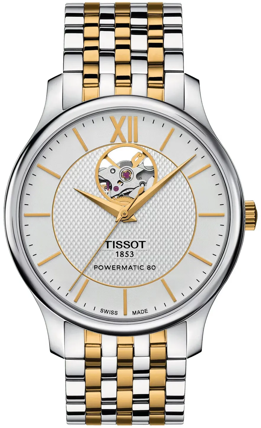 Tissot Tradition T063.907.22.038.00 40mm Stainless steel Silver