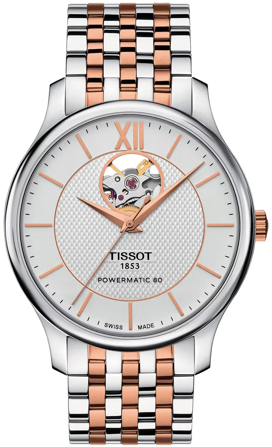 Tissot Tradition T063.907.22.038.01 40mm Stainless steel Silver