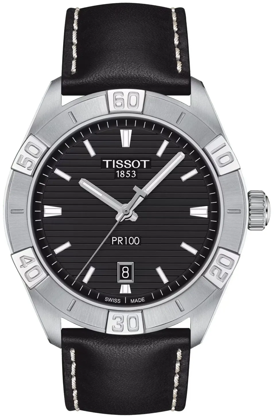 Tissot PR 100 T101.610.16.051.00 42mm Stainless steel Black