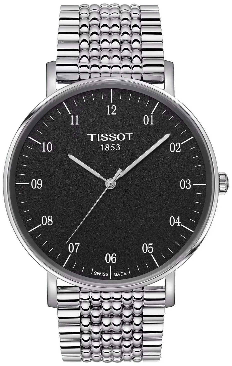 Tissot Everytime T1096101107700 42mm Stainless steel Gray