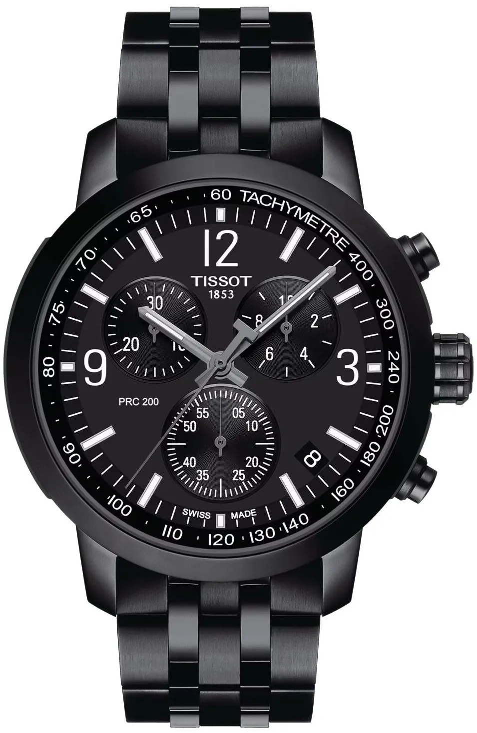 Tissot T-Sport T114.417.33.057.00 43mm Stainless steel and Black PVD Black