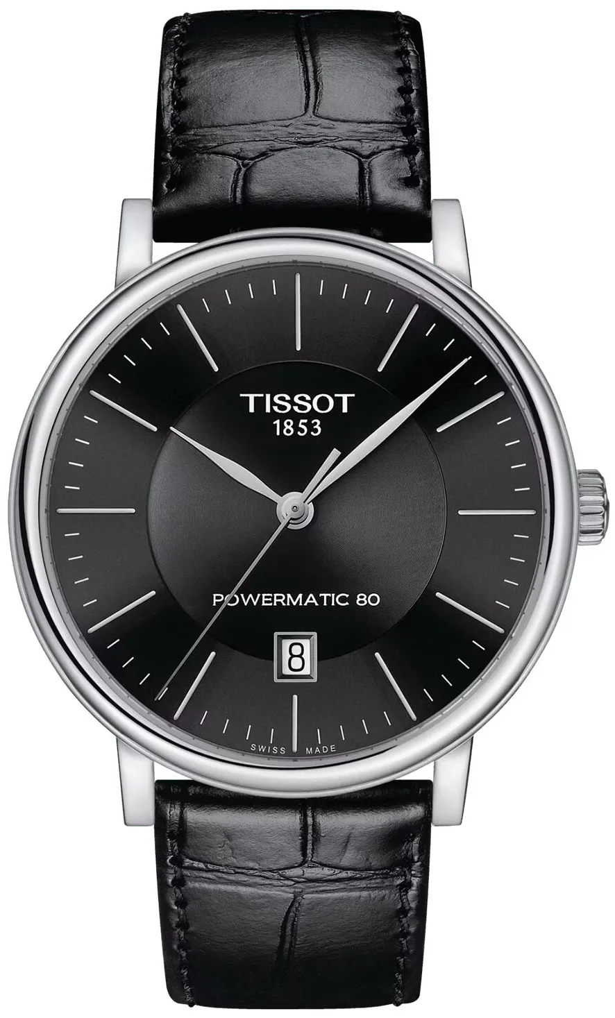 Tissot Carson T122.407.16.051.00 40mm Stainless steel Black