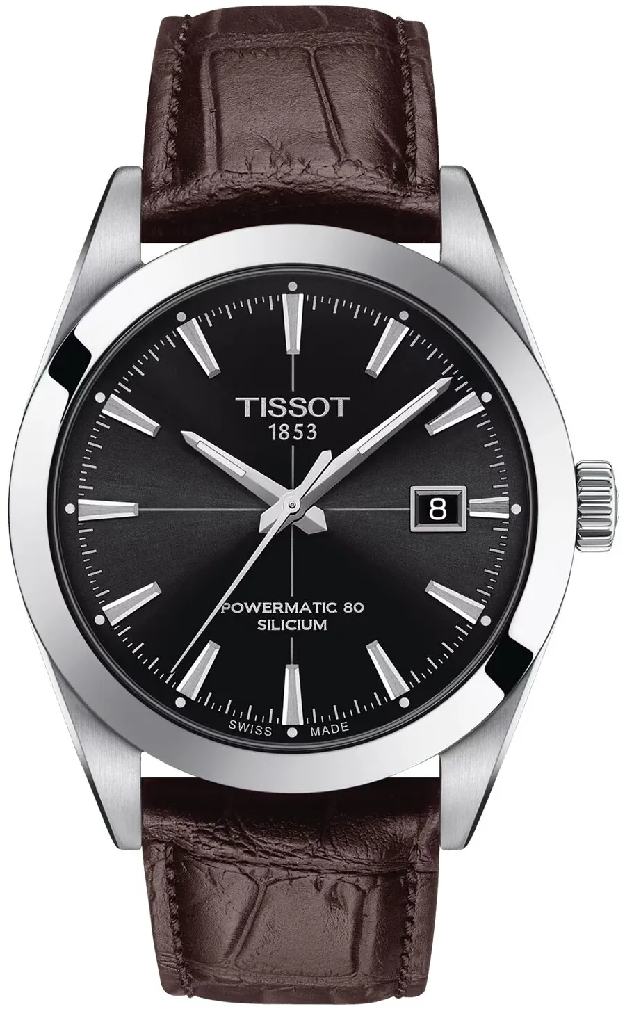 Tissot T-Classic T1274071605101 40mm Stainless steel Black