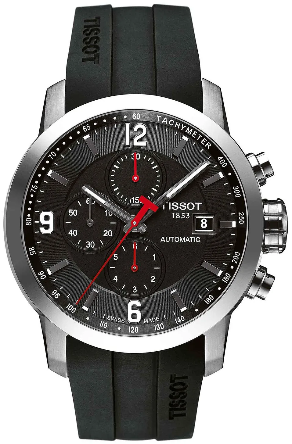 Tissot PRC T0554271705700 44mm Stainless steel Black