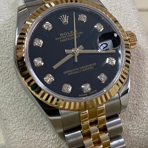 Rolex Datejust 31 178273 31mm Yellow gold and Stainless steel Black 3