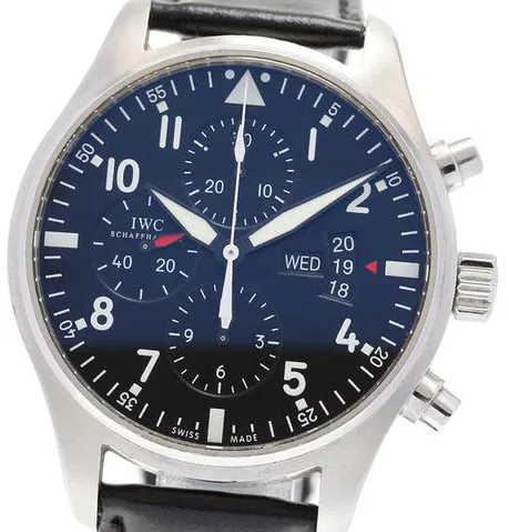 IWC Pilot IW377701 43mm Stainless steel Black