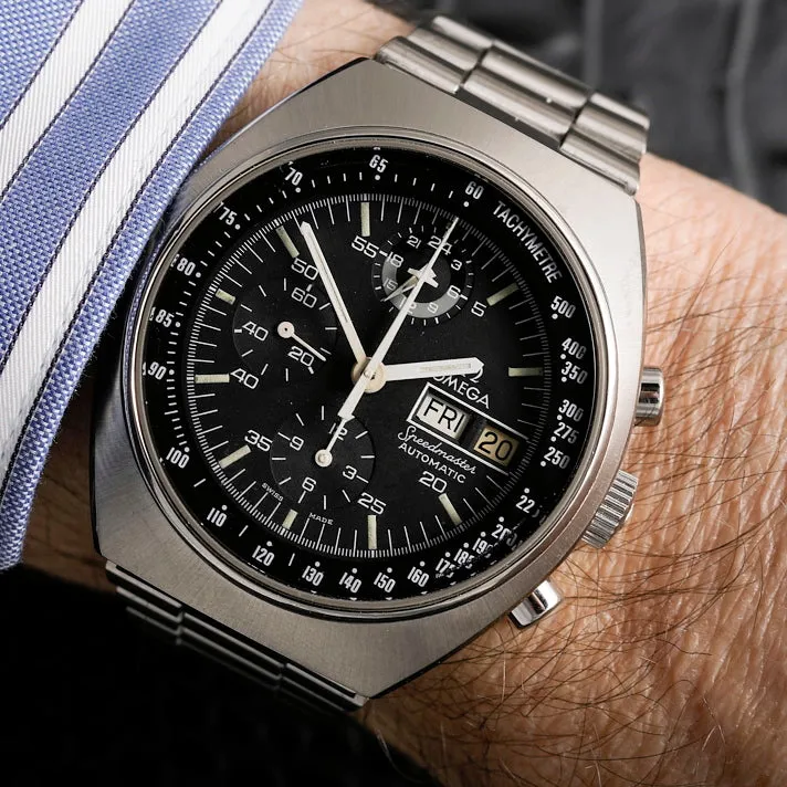 Omega Speedmaster 176.0012 42mm Stainless steel noir