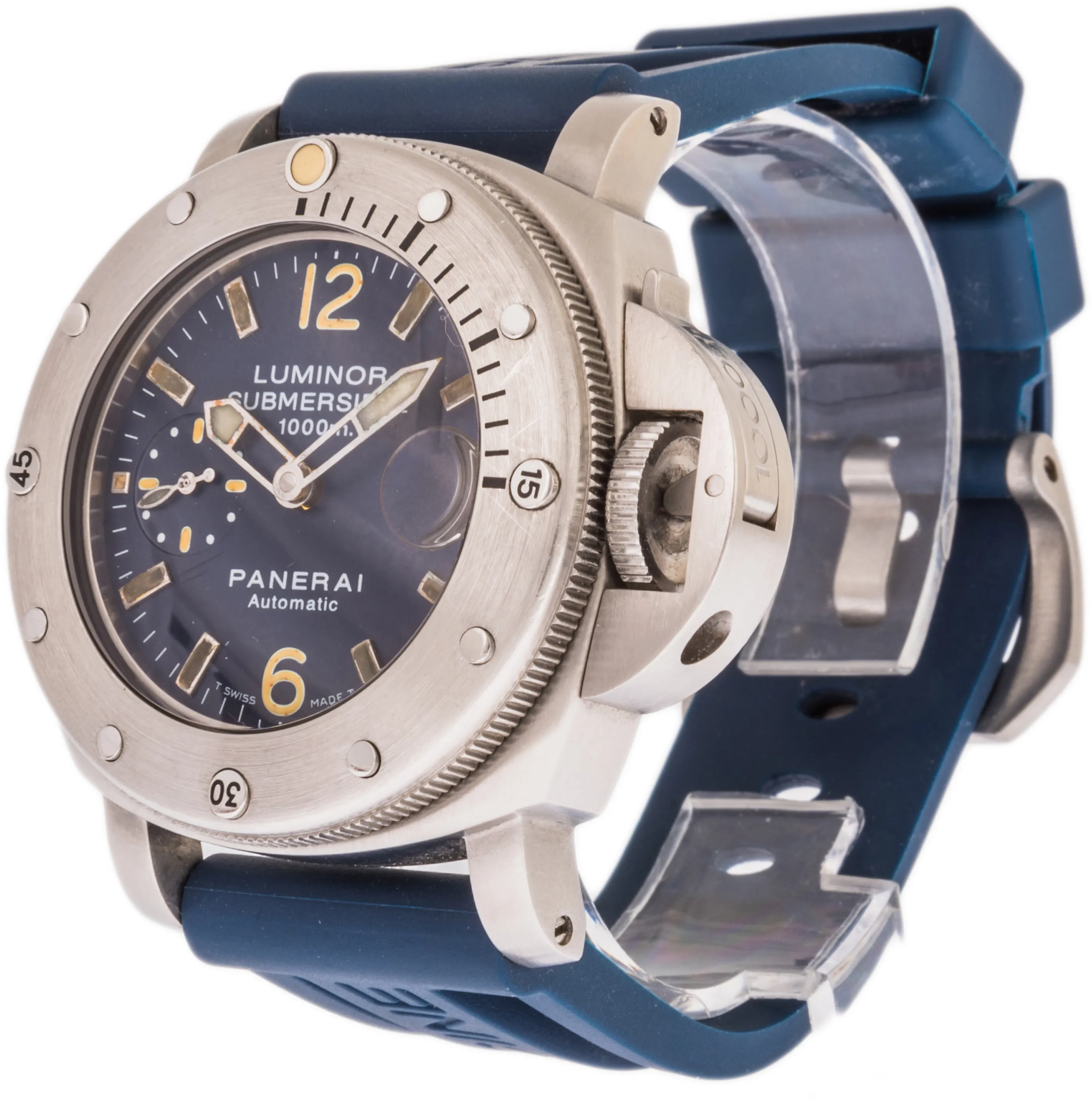 Panerai Submersible PAM 00087 44mm Stainless steel Blue 1