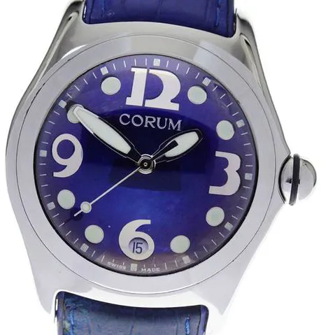 Corum Bubble 163.150.20 45mm Stainless steel Blue