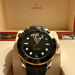 Omega Seamaster Diver 300M 210.22.42.20.01.002 Rose gold and Stainless steel