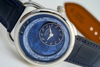 Hermès Arceau Le Temps Voyageur AR10.510 38mm Stainless steel Blue