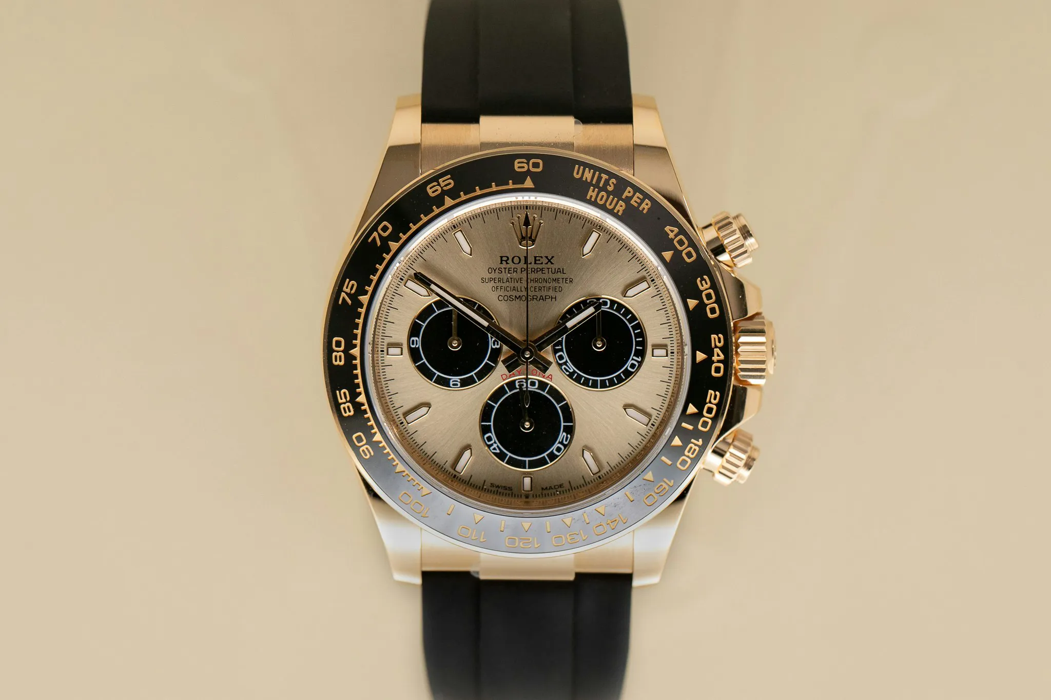 Rolex Daytona 126518ln 40mm Yellow gold Champagne