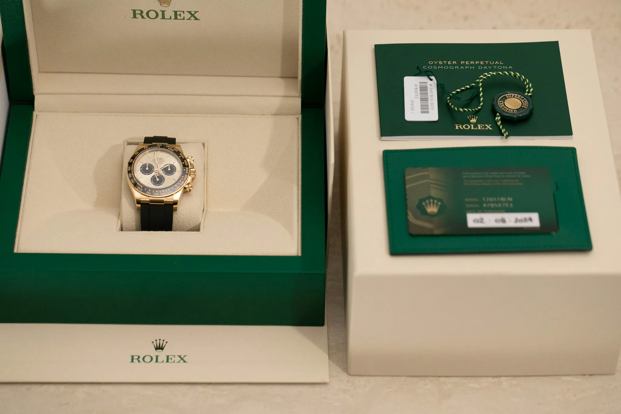 Rolex Daytona 126518ln 40mm Yellow gold Champagne 13