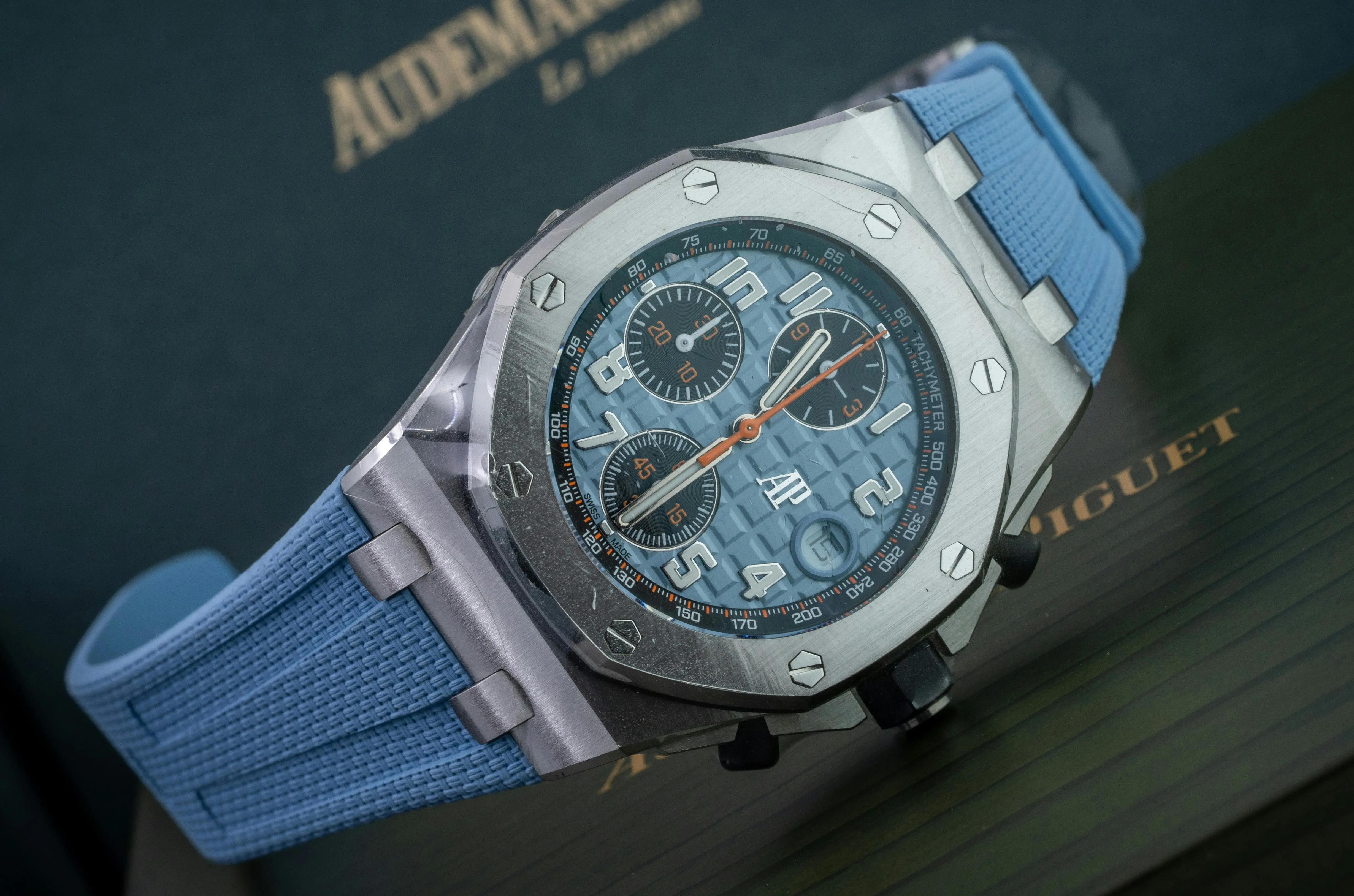 Audemars Piguet Royal Oak Offshore 26238ST.OO.A340CA.01 42mm Stainless steel Blue