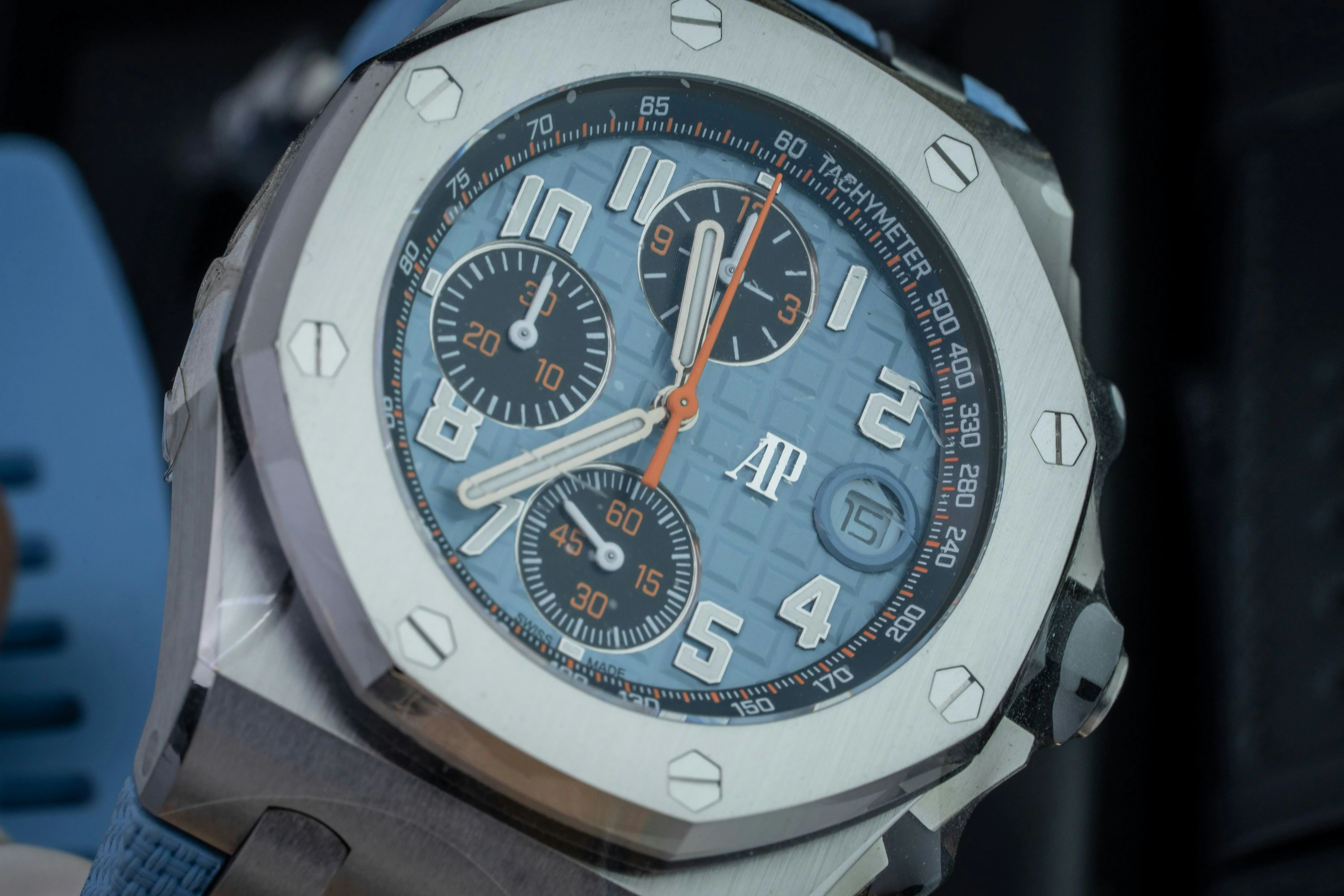 Audemars Piguet Royal Oak Offshore 26238ST.OO.A340CA.01 42mm Stainless steel Blue 2