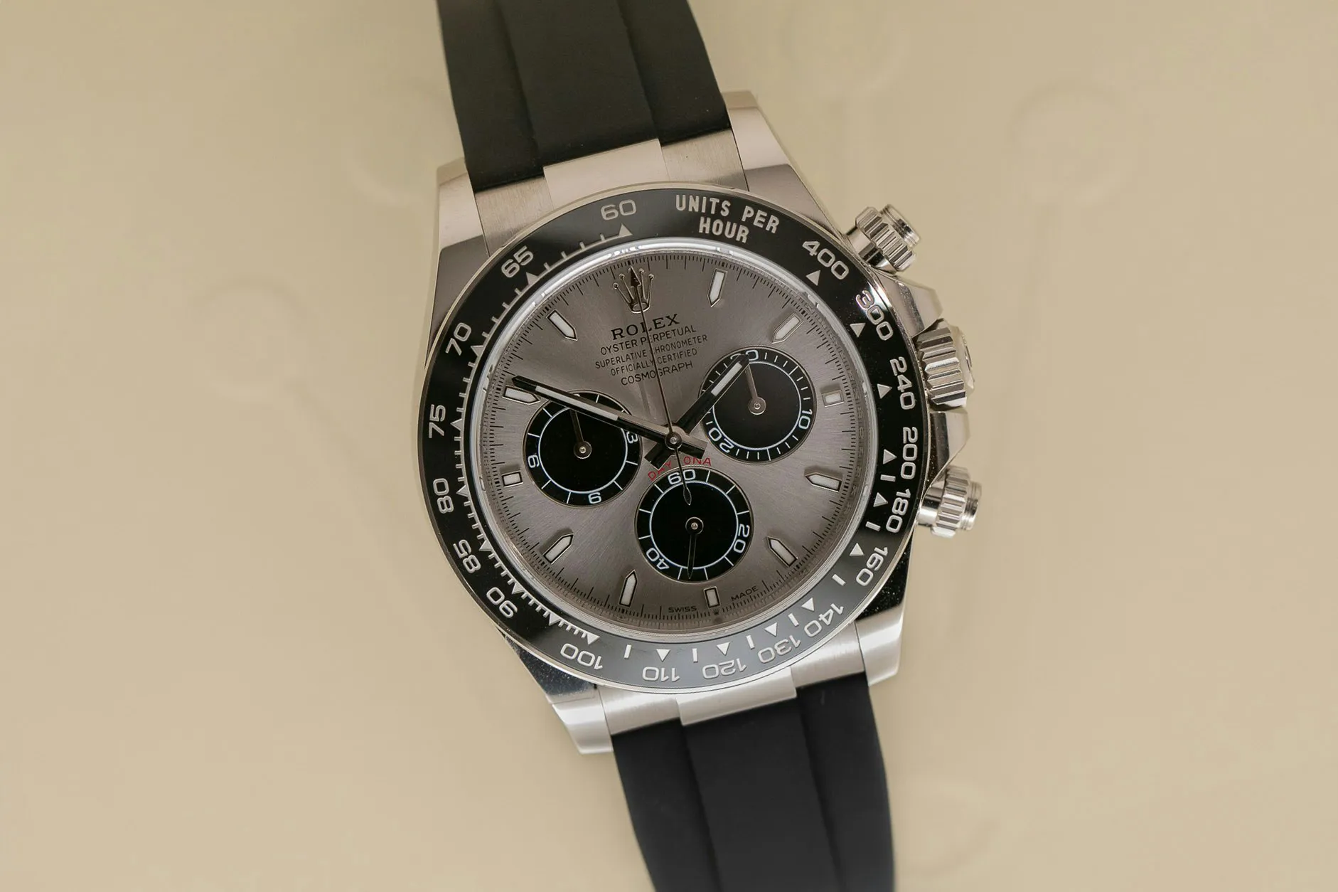 Rolex Daytona 126519LN 40mm White gold Silver 18